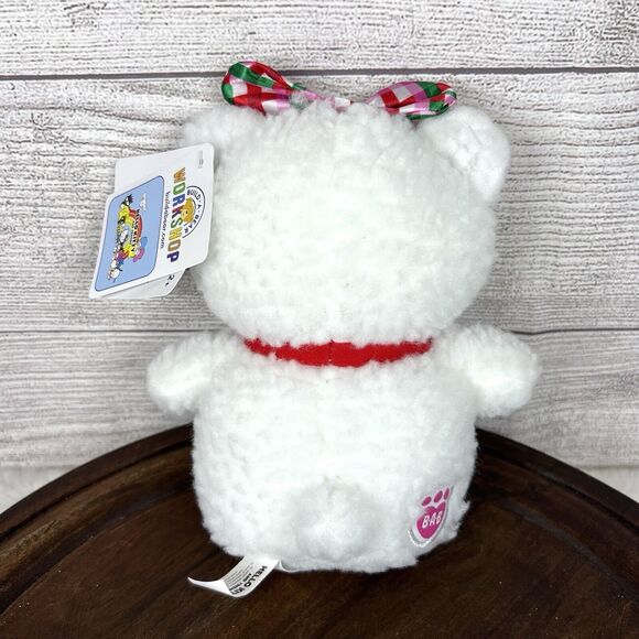 Sanrio Red Bow Hello Kitty and Snowy Tiny Chum Plush Christmas Gift Set - Picture 9 of 10